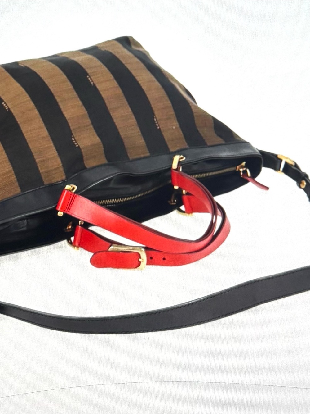 🆕 Fendi Pecan tobacco 2-way Tote👜 - Picture 8 of 16